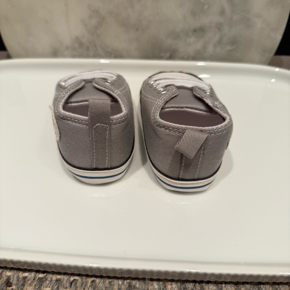 NWT- Our Baby Bakery Baby Gray High-Top Custom Sneakers  “CHARLES” - Picture 5 of 8